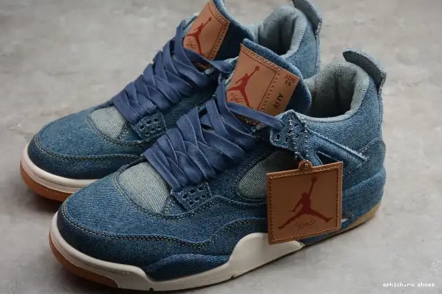 Cheap Jordan x Levi's AO2571-401 Nike Denim Air 4 0403